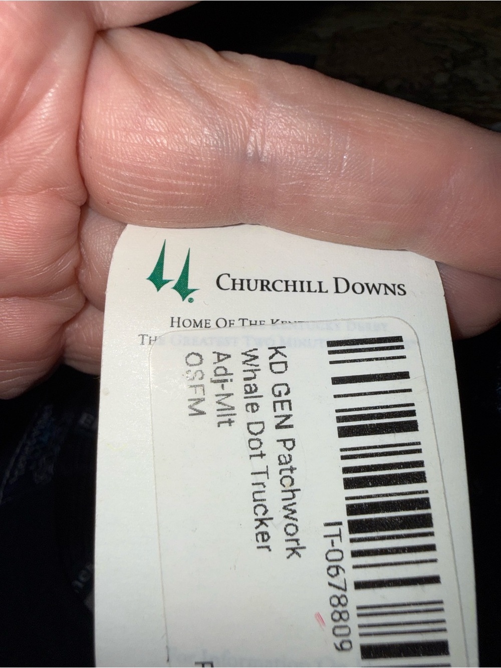 Vineyard Vines Kentucky Derby trucker hat cap run for the roses Churchill downs - Picture 6 of 8